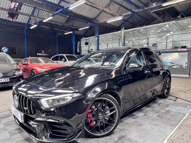 Mercedes-Benz A Class 2.0 A45 AMG S Plus 8G-DCT 4MATIC+ Euro 6 (s/s) 5dr Hatchback Petrol Black
