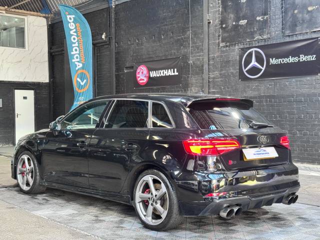 2017 Audi S3 2.0 TFSI Black Edition Sportback S Tronic quattro Euro 6 (s/s) 5dr