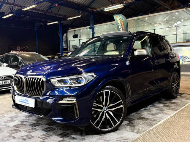 BMW X5 4.4 M50i V8 Auto xDrive Euro 6 (s/s) 5dr SUV Petrol Blue