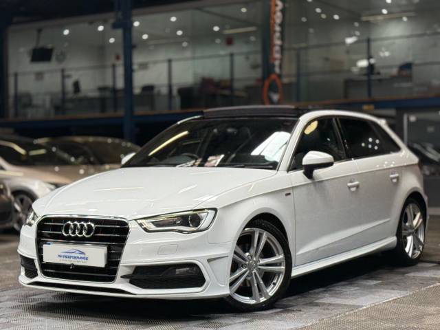 Audi A3 2.0 TDI S line Sportback Euro 5 (s/s) 5dr Hatchback Diesel White