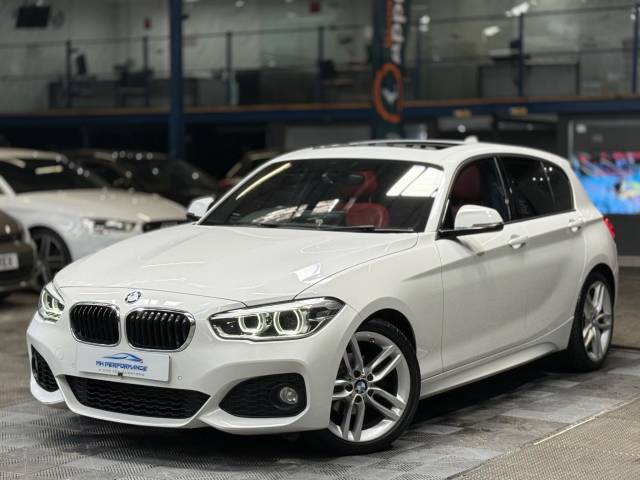 BMW 1 Series 1.5 118i M Sport Auto Euro 6 (s/s) 5dr Hatchback Petrol White