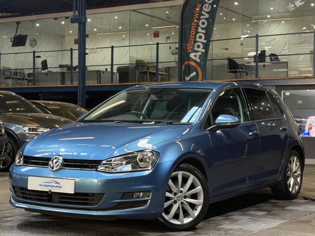 Volkswagen Golf 2.0 TDI BlueMotion Tech GT DSG Euro 6 (s/s) 5dr Hatchback Diesel Blue