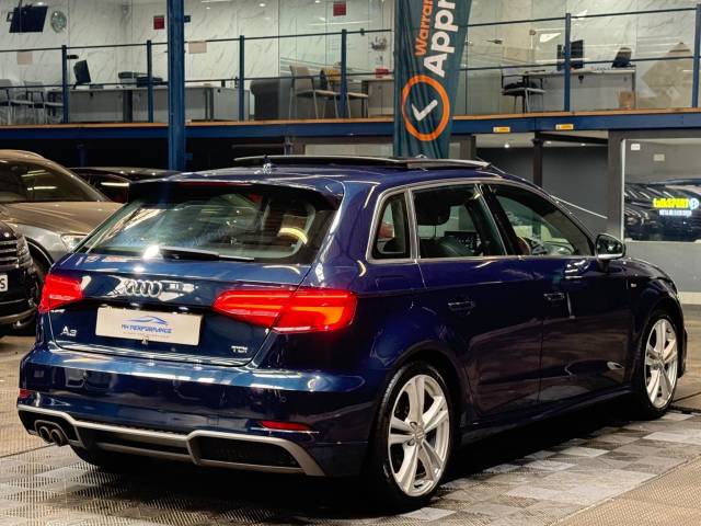 2016 Audi A3 2.0 TDI S line Sportback S Tronic Auto 6Spd Euro 6 (s/s) 5dr