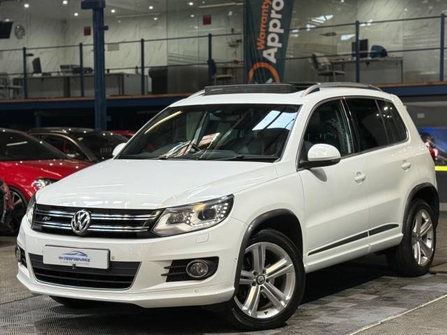 Volkswagen Tiguan 2.0 TDI BlueMotion Tech R-Line Edition DSG 4WD Euro 6 (s/s) 5dr SUV Diesel White