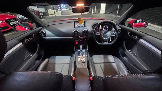 2016 Audi A3 1.4 TFSI CoD S line S Tronic Euro 6 (s/s) 4dr (Nav)