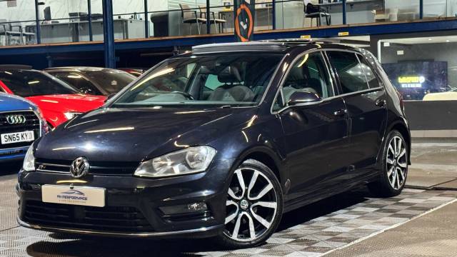 Volkswagen Golf 2.0 TDI BlueMotion Tech R-Line Edition DSG Euro 6 (s/s) 5dr Hatchback Diesel Black