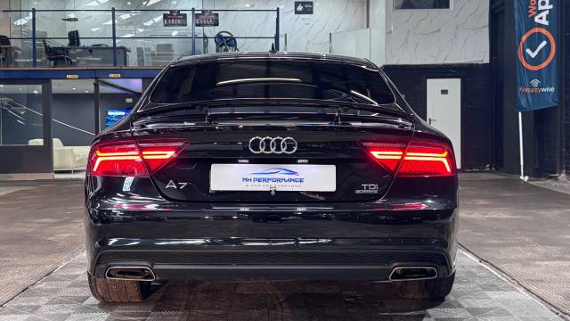 2017 Audi A7 3.0 TDI V6 Black Edition Sportback S Tronic quattro Euro 6 (s/s) 5dr