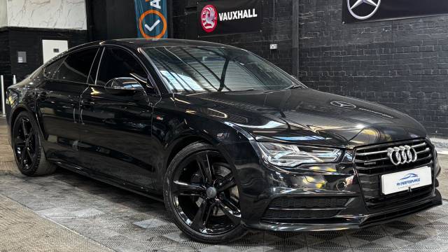 2017 Audi A7 3.0 TDI V6 Black Edition Sportback S Tronic quattro Euro 6 (s/s) 5dr