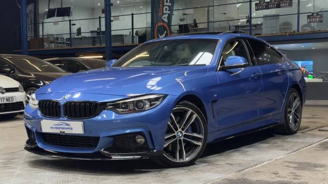 BMW 4 Series Gran Coupe 2.0 420i M Sport Auto xDrive Euro 6 (s/s) 5dr Hatchback Petrol Blue