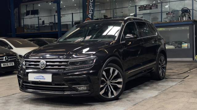 Volkswagen Tiguan 2.0 TDI R-Line DSG 4Motion Euro 6 (s/s) 5dr SUV Diesel Black