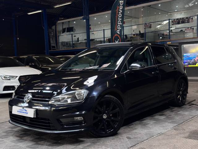 Volkswagen Golf 2.0 TDI BlueMotion Tech R-Line Edition DSG Euro 6 (s/s) 5dr Hatchback Diesel Black