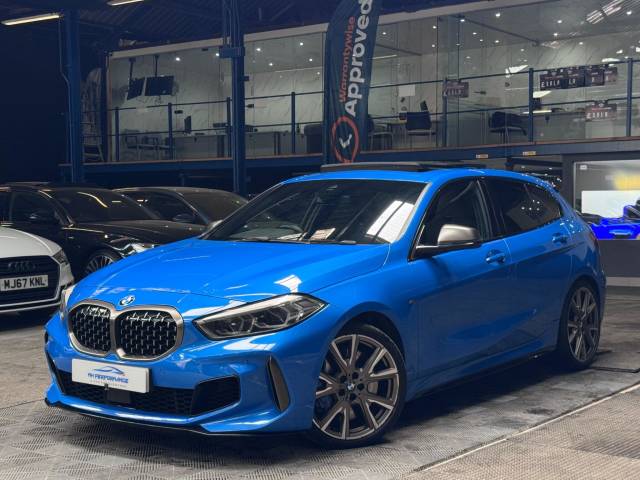BMW 1 Series 2.0 M135i Auto xDrive Euro 6 (s/s) 5dr Hatchback Petrol Blue