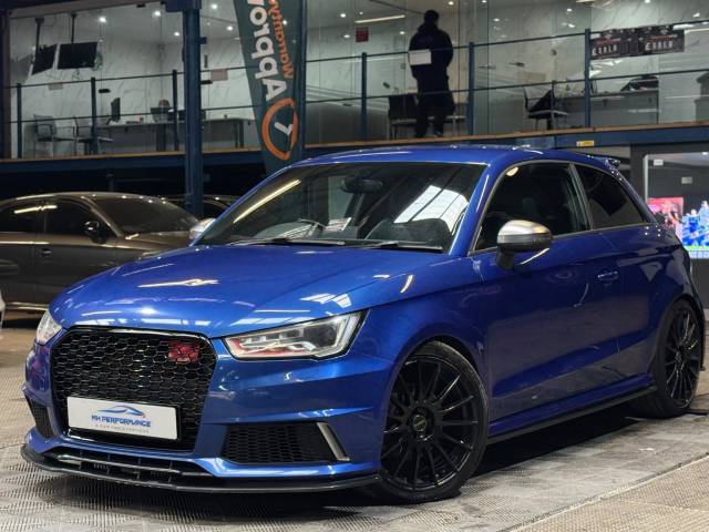 Audi S1 2.0 TFSI quattro Euro 6 (s/s) 3dr Hatchback Petrol Blue