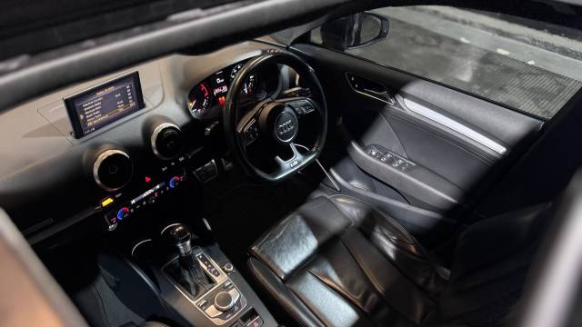 2018 Audi S3 2.0 TFSI Black Edition Sportback S Tronic quattro Euro 6 (s/s) 5dr