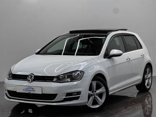 Volkswagen Golf 1.6 TDI BlueMotion Tech GT Edition Euro 6 (s/s) 5dr Hatchback Diesel White
