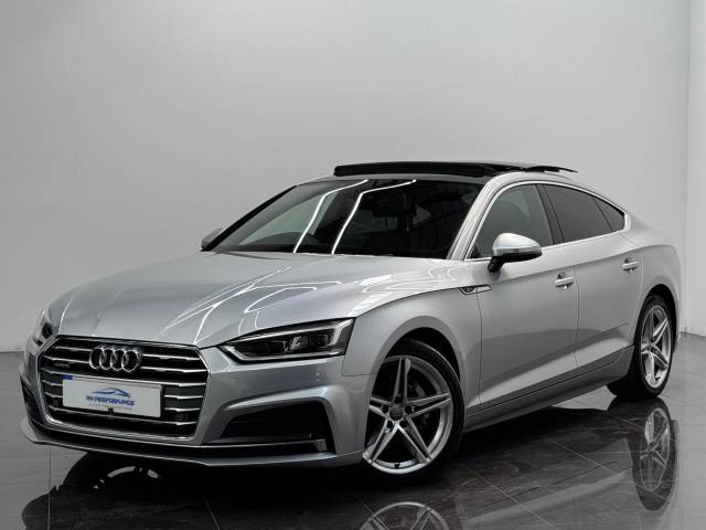 Audi A5 2.0 TDI S line Sportback S Tronic quattro Euro 6 (s/s) 5dr Hatchback Diesel Silver