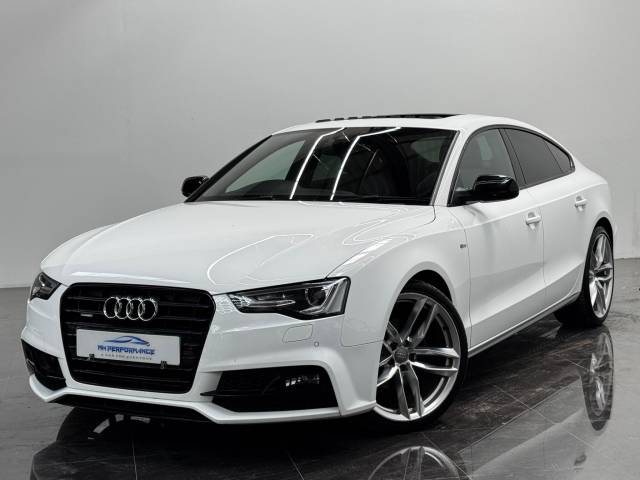 Audi A5 2.0 TDI Black Edition Plus Sportback Multitronic Euro 5 (s/s) 5dr Hatchback Diesel White