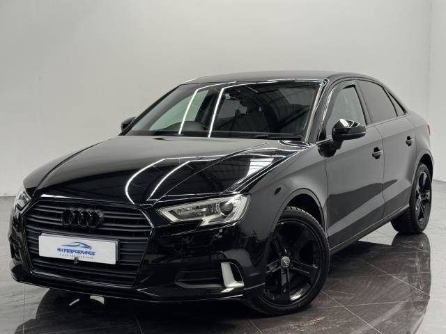 Audi A3 1.6 TDI Sport S Tronic Euro 6 (s/s) 4dr Saloon Diesel Black