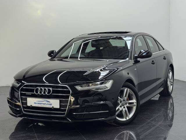 Audi A6 Saloon 2.0 TDI S line S Tronic quattro Euro 6 (s/s) 4dr Saloon Diesel Black