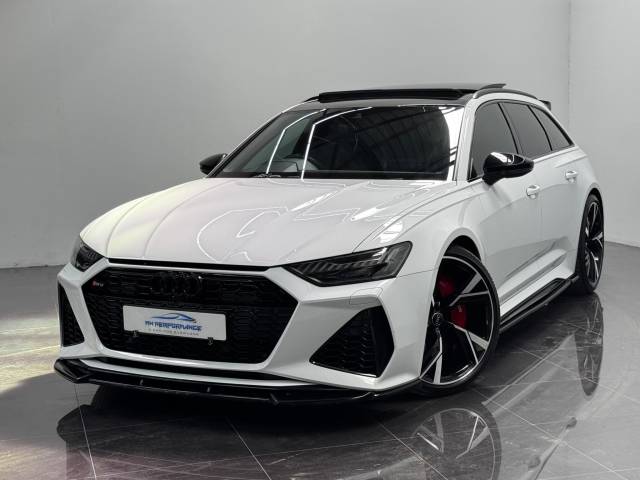 Audi RS6 Avant 4.0 TFSI V8 Launch Edition Tiptronic quattro Euro 6 (s/s) 5dr Estate Petrol White