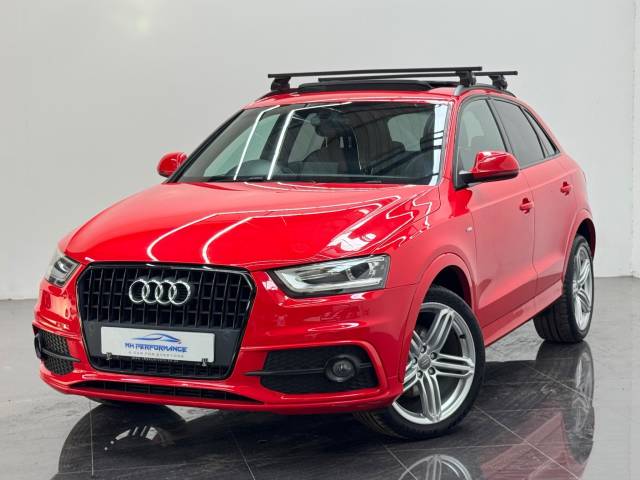 Audi Q3 2.0 TDI S line Plus S Tronic quattro Euro 5 (s/s) 5dr SUV Diesel Red