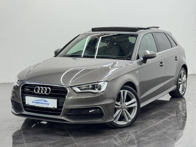 Audi A3 2.0 TDI S line Sportback S Tronic quattro Euro 6 (s/s) 5dr Hatchback Diesel Grey