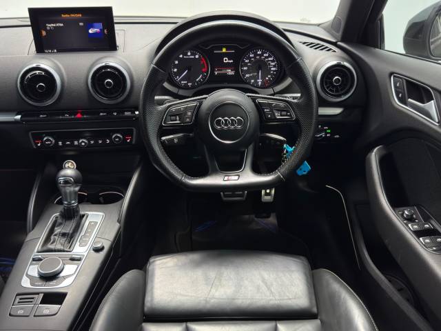 2017 Audi S3 2.0 TFSI Black Edition Sportback S Tronic quattro Euro 6 (s/s) 5dr