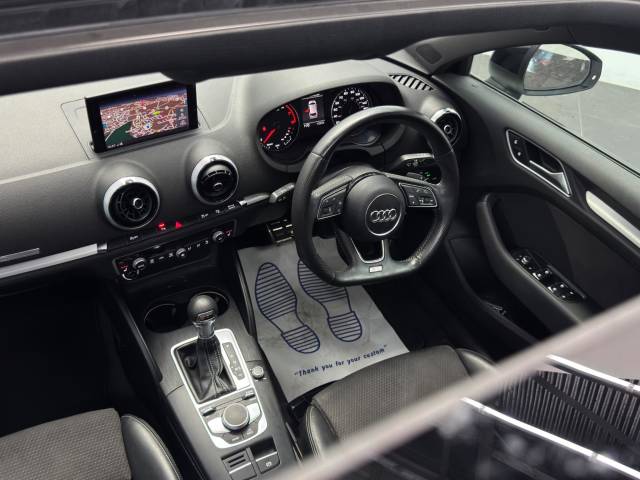 2017 Audi A3 1.4 TFSI CoD Black Edition Sportback S Tronic Euro 6 (s/s) 5dr
