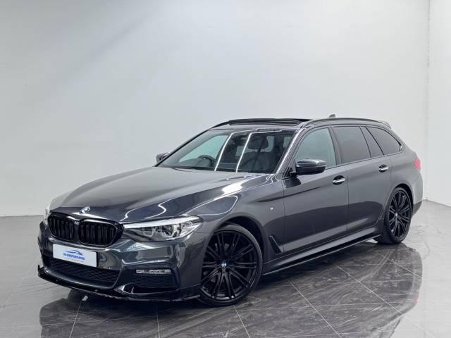 BMW 5 Series 2.0 520d M Sport Touring Auto xDrive Euro 6 (s/s) 5dr Estate Diesel Grey