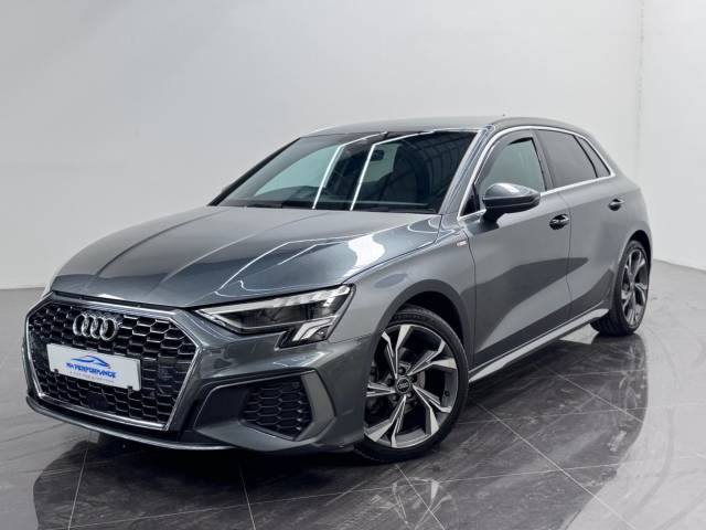 Audi A3 1.0 TFSI 30 S line Sportback S Tronic Euro 6 (s/s) 5dr Hatchback Petrol Grey