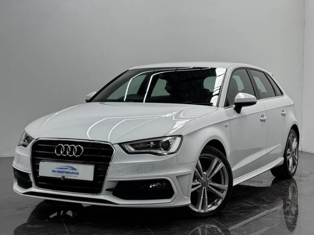 Audi A3 1.4 TFSI S line Sportback Euro 5 (s/s) 5dr Hatchback Petrol White