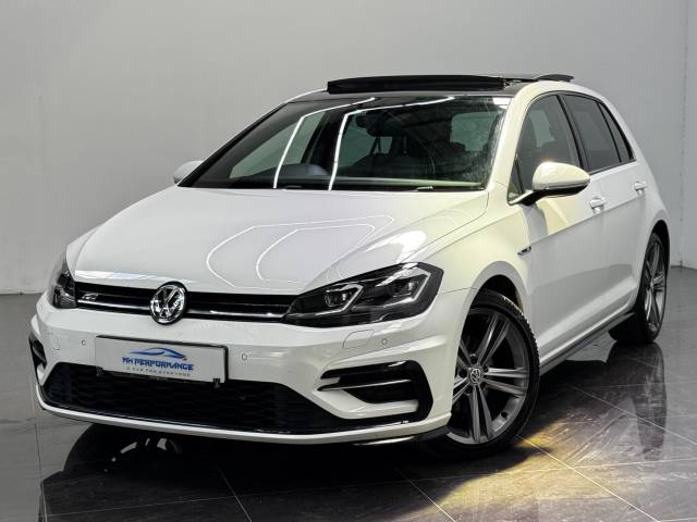 Volkswagen Golf 2.0 TDI R-Line DSG Euro 6 (s/s) 5dr Hatchback Diesel White