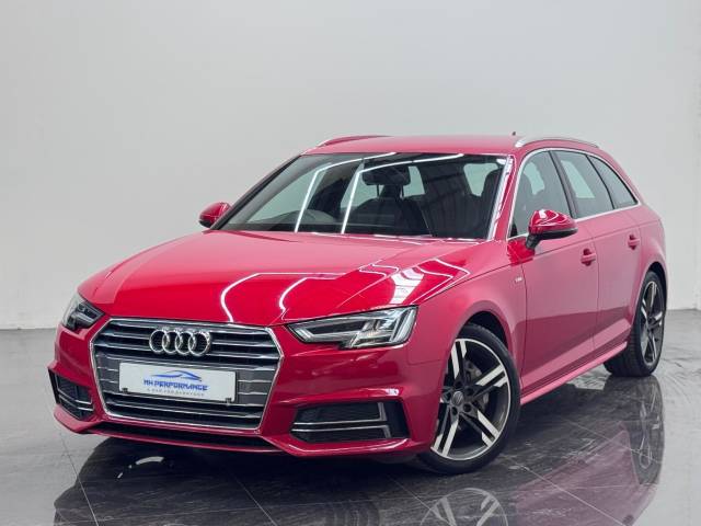 Audi A4 Avant 2.0 TDI ultra S line S Tronic Euro 6 (s/s) 5dr Estate Diesel Red
