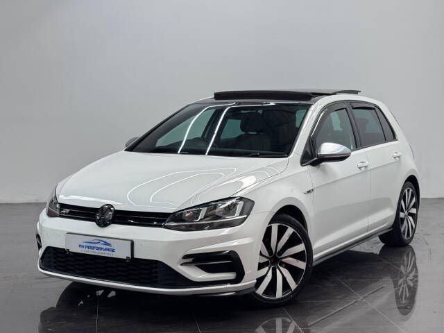 Volkswagen Golf 2.0 TDI R-Line DSG Euro 6 (s/s) 5dr Hatchback Diesel White